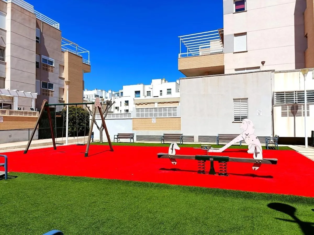 Atenas Suite, 2 Hab, Terraza, Piscina Y Playa A 3 Min Almería 0*,